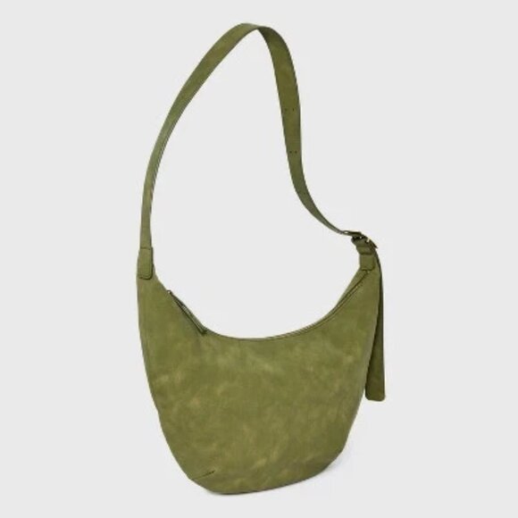 Universal Thread Green Slouchy Crescent Sling Handbag/NWT - Picture 2 of 11